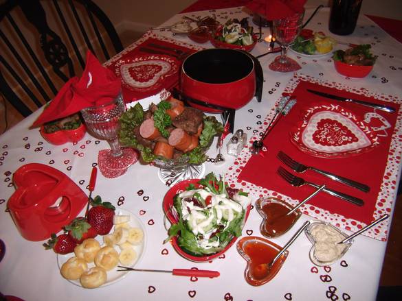 Start the music. Valentine's Day Recipes